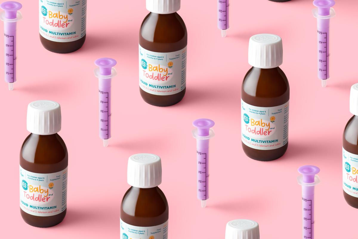 The Vegan Society launches VEG 1 Baby and Toddler liquid multivitamin